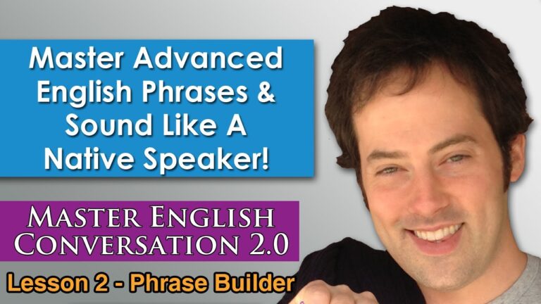 Speak English Like A Native  : Master Conversational Fluency